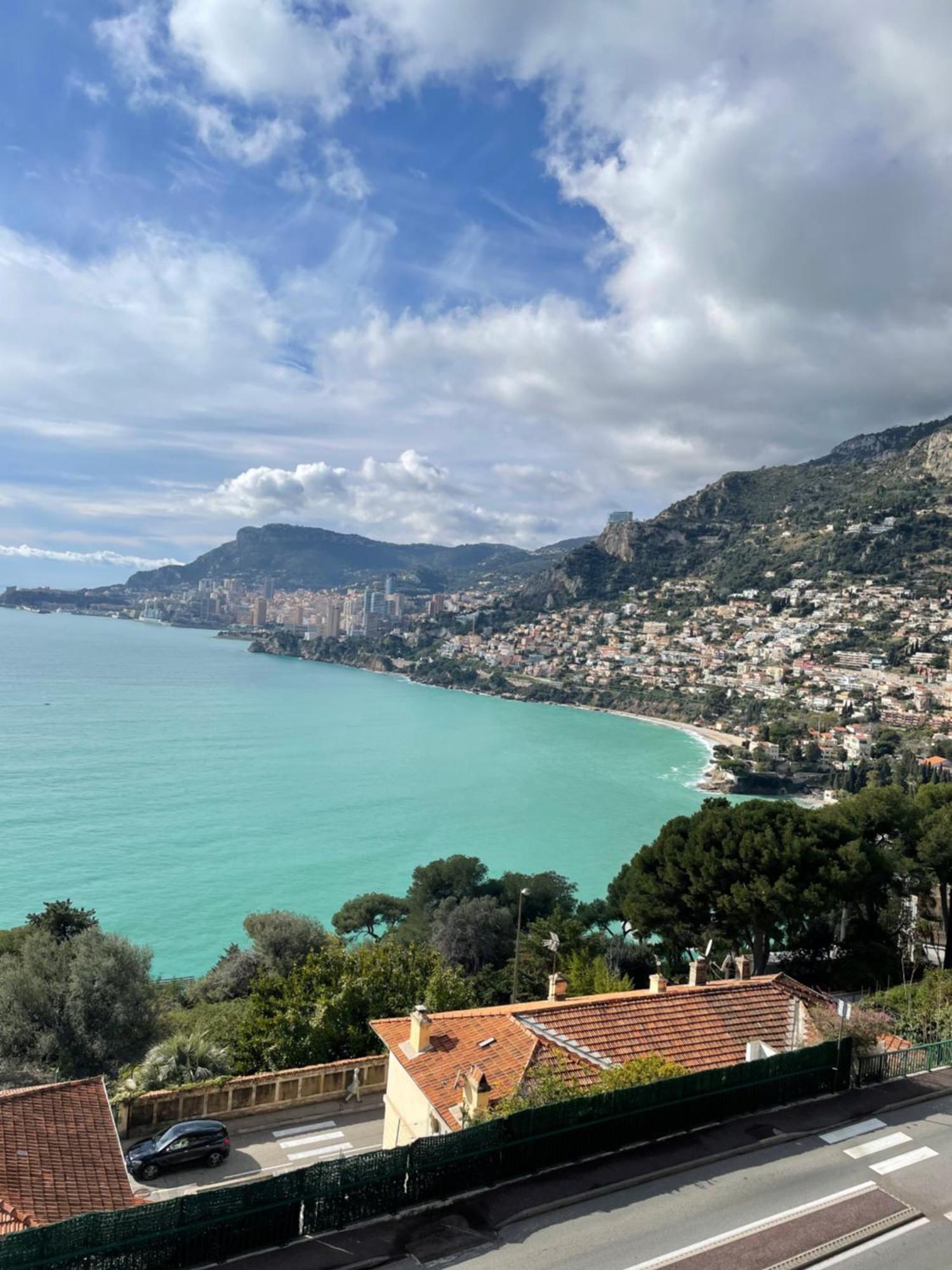 Aux Portes De Monaco Superbe T3 Vue Mer Рокебрюн — Кап-Мартен Экстерьер фото